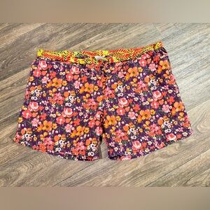 Sundance Leia Shorts - Size XX Large - 100% Cotton Floral Summer Flowy